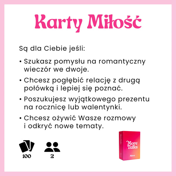 Karty do rozmów Miłość