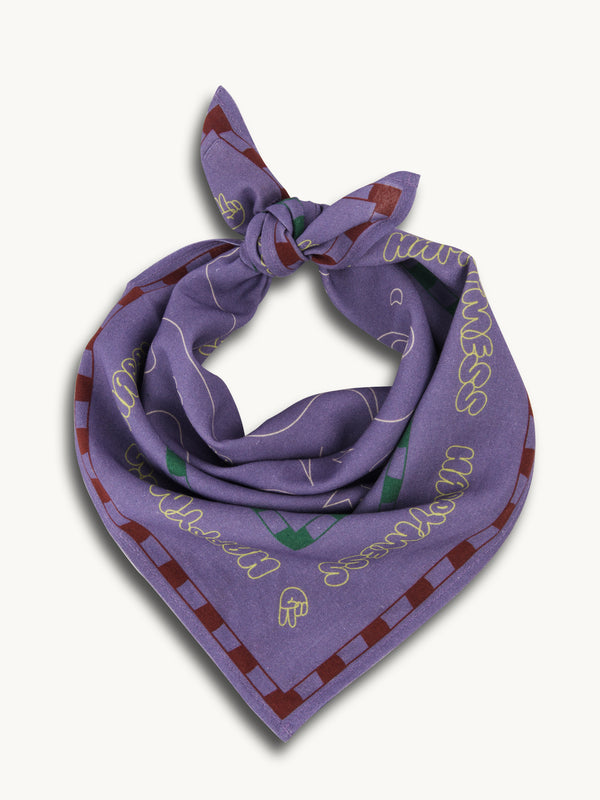 Fioletowa bandana