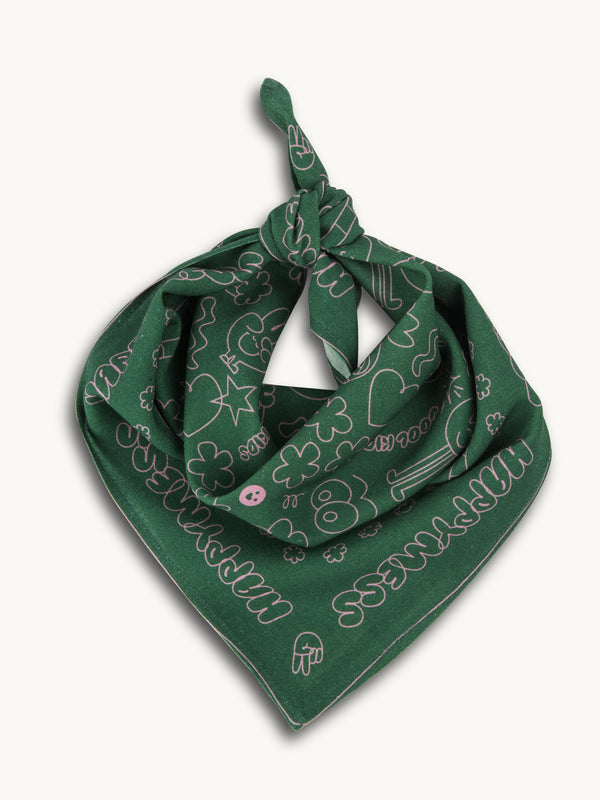 Zielona bandana