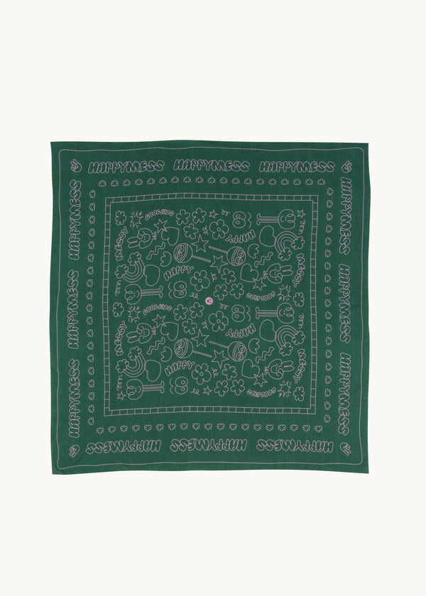 Zielona bandana