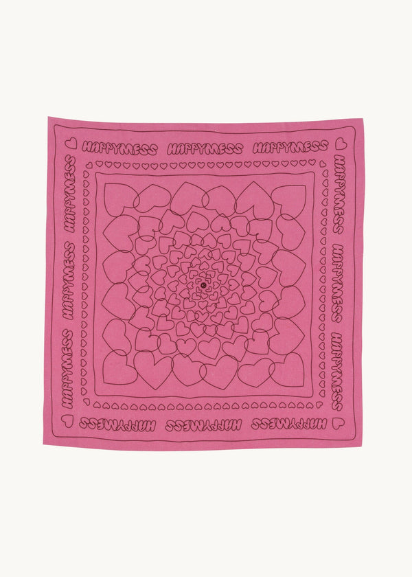 Różowa bandana